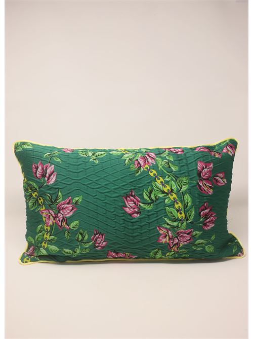 Cuscino sartoriale con bouganvillea Laboratorio Capri | 30X50CUSCINOCLOQUECATENE